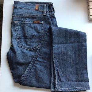 7 For All Mankind Straight Leg Jeans